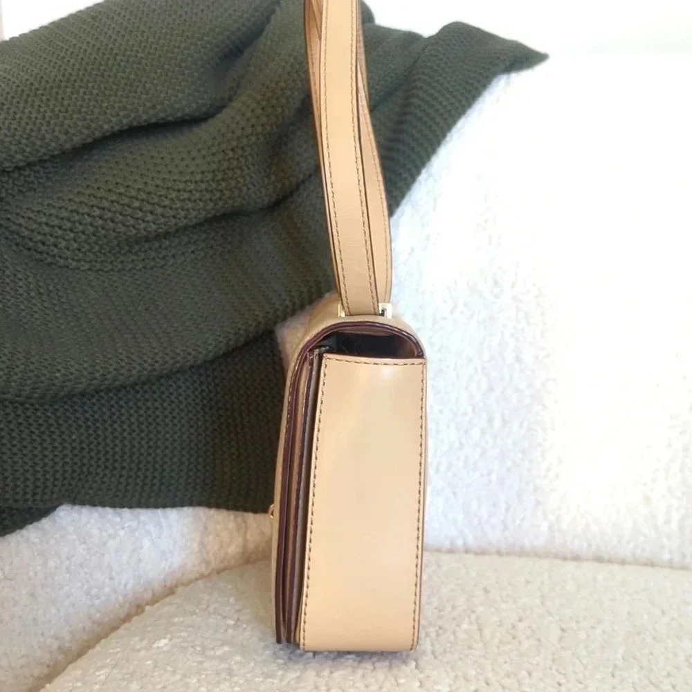 Kate Spade Beige Leather 2 Park Avenue Cheri Shoulder Bag - Picture 5 of 14